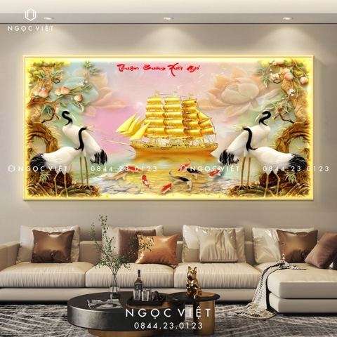 Tranh Đèn LED Tráng Gương - Ngang | Tranh Ngọc Việt - BMT DakLak | Tranh Ngọc Việt - Xưởng Tranh Đẹp Buôn Ma Thuột (BMT) DakLak