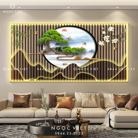 Tranh Đèn LED Tráng Gương - Ngang | Tranh Ngọc Việt - BMT DakLak | Tranh Ngọc Việt - Xưởng Tranh Đẹp Buôn Ma Thuột (BMT) DakLak