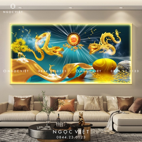 Tranh Đèn LED Tráng Gương - Ngang | Tranh Ngọc Việt - BMT DakLak | Tranh Ngọc Việt - Xưởng Tranh Đẹp Buôn Ma Thuột (BMT) DakLak