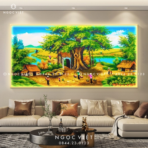 Tranh Đèn LED Tráng Gương - Ngang | Tranh Ngọc Việt - BMT DakLak | Tranh Ngọc Việt - Xưởng Tranh Đẹp Buôn Ma Thuột (BMT) DakLak
