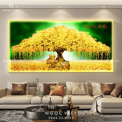 Tranh Đèn LED Tráng Gương - Ngang | Tranh Ngọc Việt - BMT DakLak | Tranh Ngọc Việt - Xưởng Tranh Đẹp Buôn Ma Thuột (BMT) DakLak