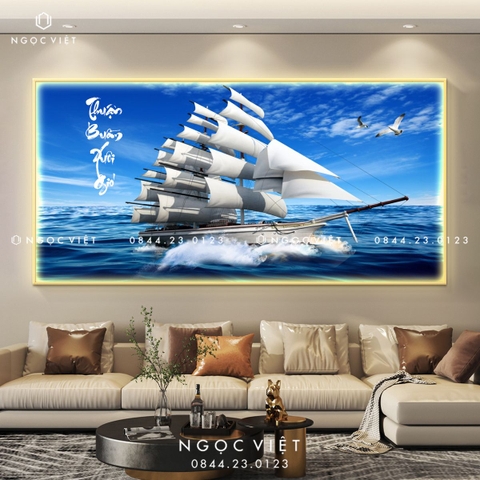 Tranh Đèn LED Tráng Gương - Ngang | Tranh Ngọc Việt - BMT DakLak | Tranh Ngọc Việt - Xưởng Tranh Đẹp Buôn Ma Thuột (BMT) DakLak