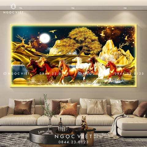 Tranh Đèn LED Tráng Gương - Ngang | Tranh Ngọc Việt - BMT DakLak | Tranh Ngọc Việt - Xưởng Tranh Đẹp Buôn Ma Thuột (BMT) DakLak
