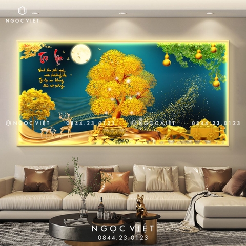 Tranh Đèn LED Tráng Gương - Ngang | Tranh Ngọc Việt - BMT DakLak | Tranh Ngọc Việt - Xưởng Tranh Đẹp Buôn Ma Thuột (BMT) DakLak