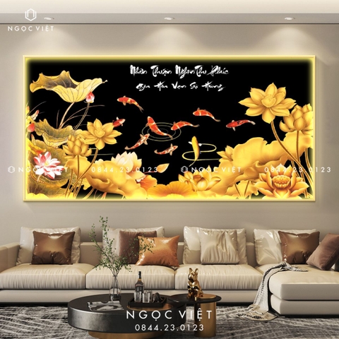 Tranh Đèn LED Tráng Gương - Ngang | Tranh Ngọc Việt - BMT DakLak | Tranh Ngọc Việt - Xưởng Tranh Đẹp Buôn Ma Thuột (BMT) DakLak