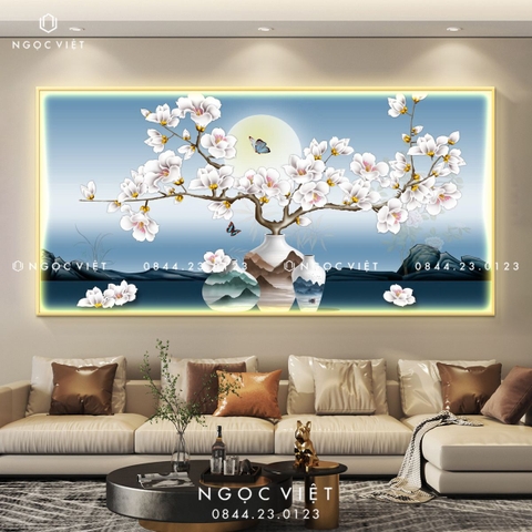 Tranh Đèn LED Tráng Gương - Ngang | Tranh Ngọc Việt - BMT DakLak | Tranh Ngọc Việt - Xưởng Tranh Đẹp Buôn Ma Thuột (BMT) DakLak