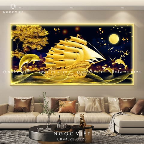 Tranh Đèn LED Tráng Gương - Ngang | Tranh Ngọc Việt - BMT DakLak | Tranh Ngọc Việt - Xưởng Tranh Đẹp Buôn Ma Thuột (BMT) DakLak