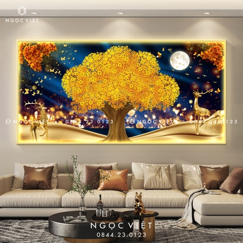 Tranh Đèn LED Tráng Gương - Ngang | Tranh Ngọc Việt - BMT DakLak | Tranh Ngọc Việt - Xưởng Tranh Đẹp Buôn Ma Thuột (BMT) DakLak