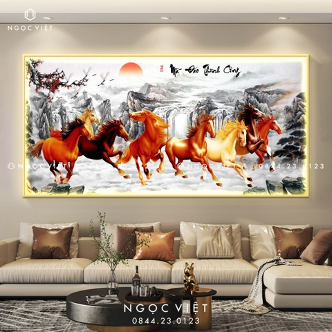 Tranh Đèn LED Tráng Gương - Ngang | Tranh Ngọc Việt - BMT DakLak | Tranh Ngọc Việt - Xưởng Tranh Đẹp Buôn Ma Thuột (BMT) DakLak