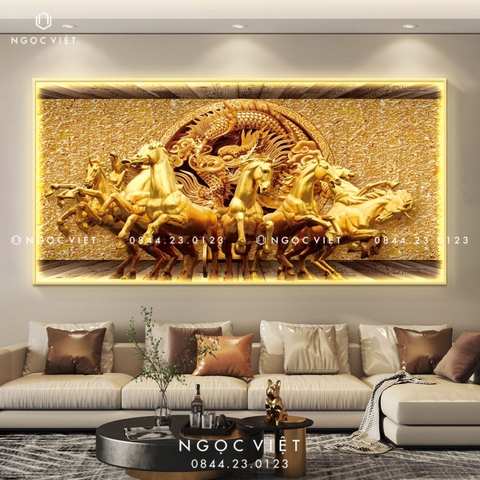 Tranh Đèn LED Tráng Gương - Ngang | Tranh Ngọc Việt - BMT DakLak | Tranh Ngọc Việt - Xưởng Tranh Đẹp Buôn Ma Thuột (BMT) DakLak