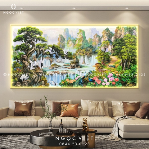 Tranh Đèn LED Tráng Gương - Ngang | Tranh Ngọc Việt - BMT DakLak | Tranh Ngọc Việt - Xưởng Tranh Đẹp Buôn Ma Thuột (BMT) DakLak