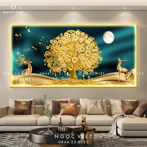 Tranh Đèn LED Tráng Gương - Ngang | Tranh Ngọc Việt - BMT DakLak | Tranh Ngọc Việt - Xưởng Tranh Đẹp Buôn Ma Thuột (BMT) DakLak