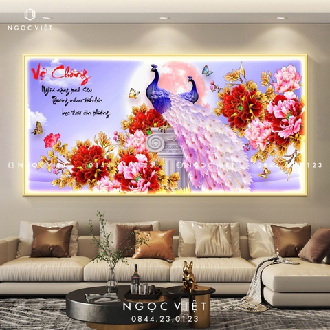 Tranh Đèn LED Tráng Gương - Ngang | Tranh Ngọc Việt - BMT DakLak | Tranh Ngọc Việt - Xưởng Tranh Đẹp Buôn Ma Thuột (BMT) DakLak