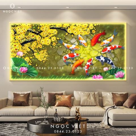 Tranh Đèn LED Tráng Gương - Ngang | Tranh Ngọc Việt - BMT DakLak | Tranh Ngọc Việt - Xưởng Tranh Đẹp Buôn Ma Thuột (BMT) DakLak