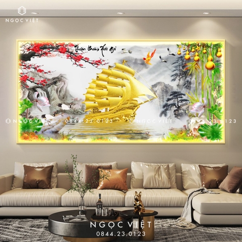 Tranh Đèn LED Tráng Gương - Ngang | Tranh Ngọc Việt - BMT DakLak | Tranh Ngọc Việt - Xưởng Tranh Đẹp Buôn Ma Thuột (BMT) DakLak