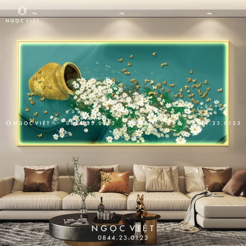 Tranh Đèn LED Tráng Gương - Ngang | Tranh Ngọc Việt - BMT DakLak | Tranh Ngọc Việt - Xưởng Tranh Đẹp Buôn Ma Thuột (BMT) DakLak
