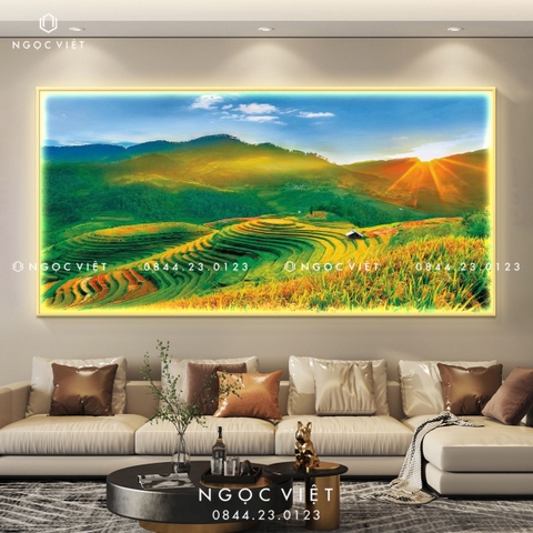 Tranh Đèn LED Tráng Gương - Ngang | Tranh Ngọc Việt - BMT DakLak | Tranh Ngọc Việt - Xưởng Tranh Đẹp Buôn Ma Thuột (BMT) DakLak