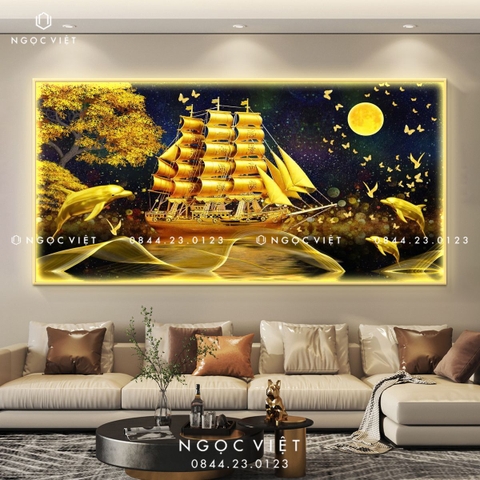 Tranh Đèn LED Tráng Gương - Ngang | Tranh Ngọc Việt - BMT DakLak | Tranh Ngọc Việt - Xưởng Tranh Đẹp Buôn Ma Thuột (BMT) DakLak