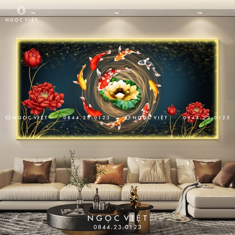 Tranh Đèn LED Tráng Gương - Ngang | Tranh Ngọc Việt - BMT DakLak | Tranh Ngọc Việt - Xưởng Tranh Đẹp Buôn Ma Thuột (BMT) DakLak