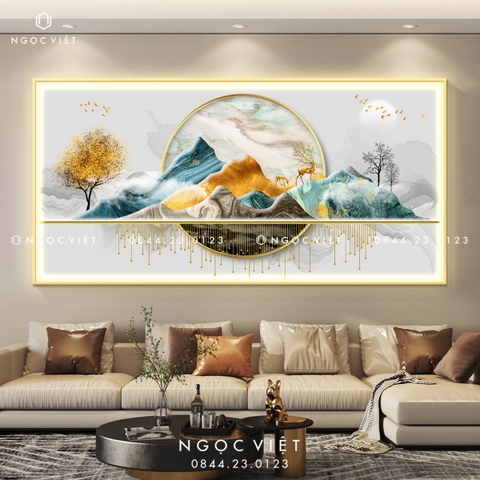 Tranh Đèn LED Tráng Gương - Ngang | Tranh Ngọc Việt - BMT DakLak | Tranh Ngọc Việt - Xưởng Tranh Đẹp Buôn Ma Thuột (BMT) DakLak