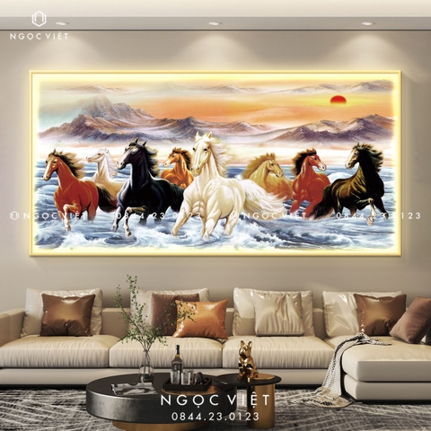 Tranh Đèn LED Tráng Gương - Ngang | Tranh Ngọc Việt - BMT DakLak | Tranh Ngọc Việt - Xưởng Tranh Đẹp Buôn Ma Thuột (BMT) DakLak