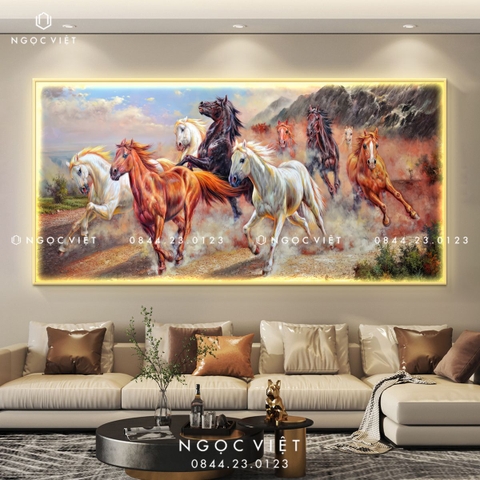 Tranh Đèn LED Tráng Gương - Ngang | Tranh Ngọc Việt - BMT DakLak | Tranh Ngọc Việt - Xưởng Tranh Đẹp Buôn Ma Thuột (BMT) DakLak