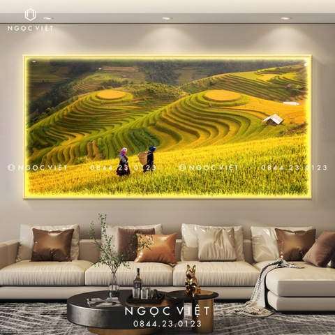 Tranh Đèn LED Tráng Gương - Ngang | Tranh Ngọc Việt - BMT DakLak | Tranh Ngọc Việt - Xưởng Tranh Đẹp Buôn Ma Thuột (BMT) DakLak