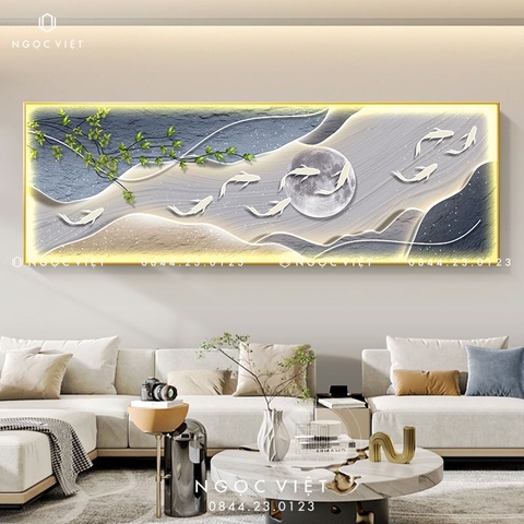 Tranh Đèn LED Tráng Gương - Ngang | Tranh Ngọc Việt - BMT DakLak | Tranh Ngọc Việt - Xưởng Tranh Đẹp Buôn Ma Thuột (BMT) DakLak
