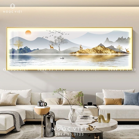 Tranh Đèn LED Tráng Gương - Ngang | Tranh Ngọc Việt - BMT DakLak | Tranh Ngọc Việt - Xưởng Tranh Đẹp Buôn Ma Thuột (BMT) DakLak