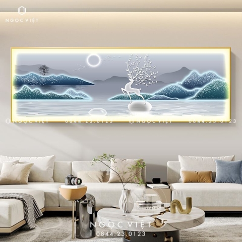 Tranh Đèn LED Tráng Gương - Ngang | Tranh Ngọc Việt - BMT DakLak | Tranh Ngọc Việt - Xưởng Tranh Đẹp Buôn Ma Thuột (BMT) DakLak
