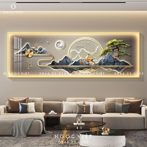 Tranh Đèn LED Tráng Gương - Ngang | Tranh Ngọc Việt - BMT DakLak | Tranh Ngọc Việt - Xưởng Tranh Đẹp Buôn Ma Thuột (BMT) DakLak