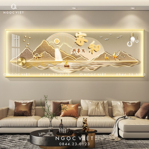 Tranh Đèn LED Tráng Gương - Ngang | Tranh Ngọc Việt - BMT DakLak | Tranh Ngọc Việt - Xưởng Tranh Đẹp Buôn Ma Thuột (BMT) DakLak