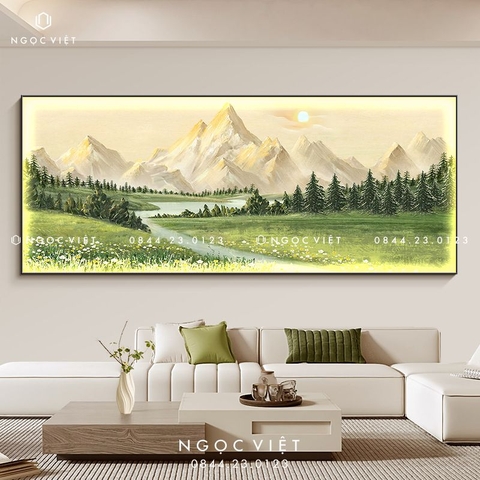 Tranh Đèn LED Tráng Gương - Ngang | Tranh Ngọc Việt - BMT DakLak | Tranh Ngọc Việt - Xưởng Tranh Đẹp Buôn Ma Thuột (BMT) DakLak