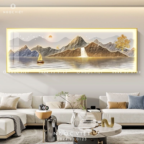 Tranh Đèn LED Tráng Gương - Ngang | Tranh Ngọc Việt - BMT DakLak | Tranh Ngọc Việt - Xưởng Tranh Đẹp Buôn Ma Thuột (BMT) DakLak