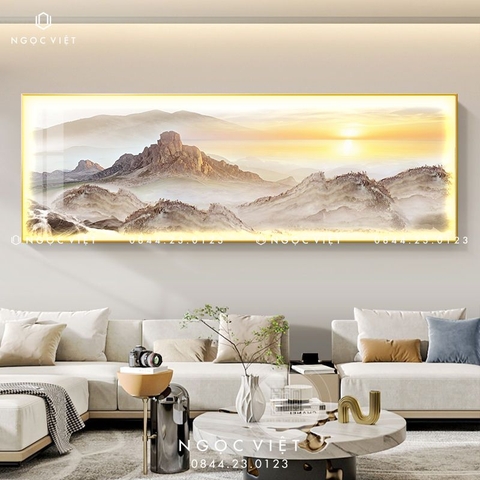 Tranh Đèn LED Tráng Gương - Ngang | Tranh Ngọc Việt - BMT DakLak | Tranh Ngọc Việt - Xưởng Tranh Đẹp Buôn Ma Thuột (BMT) DakLak