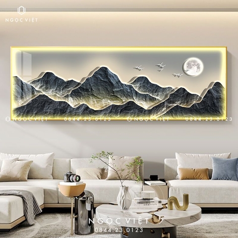 Tranh Đèn LED Tráng Gương - Ngang | Tranh Ngọc Việt - BMT DakLak | Tranh Ngọc Việt - Xưởng Tranh Đẹp Buôn Ma Thuột (BMT) DakLak