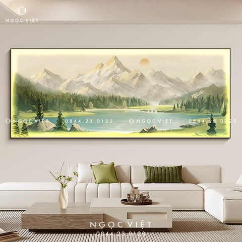 Tranh Đèn LED Tráng Gương - Ngang | Tranh Ngọc Việt - BMT DakLak | Tranh Ngọc Việt - Xưởng Tranh Đẹp Buôn Ma Thuột (BMT) DakLak