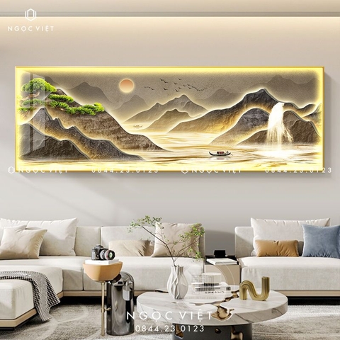 Tranh Đèn LED Tráng Gương - Ngang | Tranh Ngọc Việt - BMT DakLak | Tranh Ngọc Việt - Xưởng Tranh Đẹp Buôn Ma Thuột (BMT) DakLak