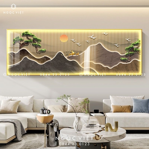Tranh Đèn LED Tráng Gương - Ngang | Tranh Ngọc Việt - BMT DakLak | Tranh Ngọc Việt - Xưởng Tranh Đẹp Buôn Ma Thuột (BMT) DakLak