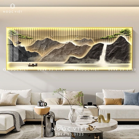 Tranh Đèn LED Tráng Gương - Ngang | Tranh Ngọc Việt - BMT DakLak | Tranh Ngọc Việt - Xưởng Tranh Đẹp Buôn Ma Thuột (BMT) DakLak
