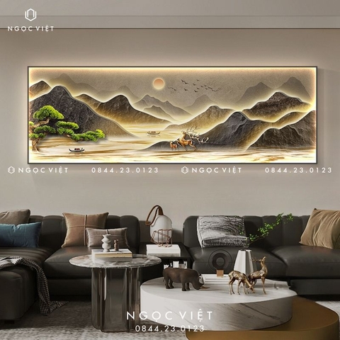 Tranh Đèn LED Tráng Gương - Ngang | Tranh Ngọc Việt - BMT DakLak | Tranh Ngọc Việt - Xưởng Tranh Đẹp Buôn Ma Thuột (BMT) DakLak