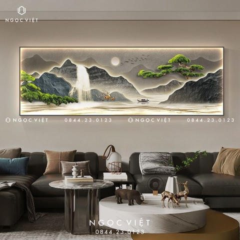 Tranh Đèn LED Tráng Gương - Ngang | Tranh Ngọc Việt - BMT DakLak | Tranh Ngọc Việt - Xưởng Tranh Đẹp Buôn Ma Thuột (BMT) DakLak