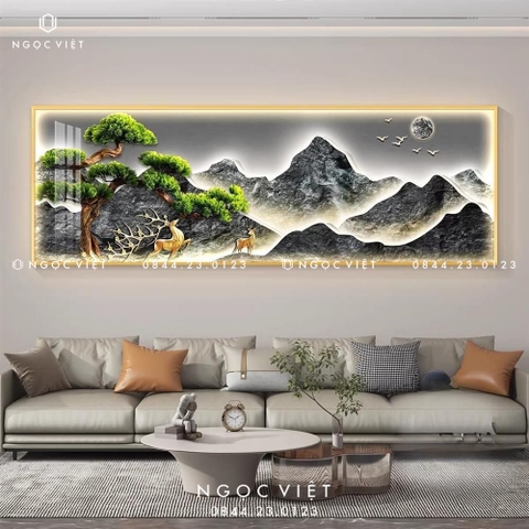 Tranh Đèn LED Tráng Gương - Ngang | Tranh Ngọc Việt - BMT DakLak | Tranh Ngọc Việt - Xưởng Tranh Đẹp Buôn Ma Thuột (BMT) DakLak