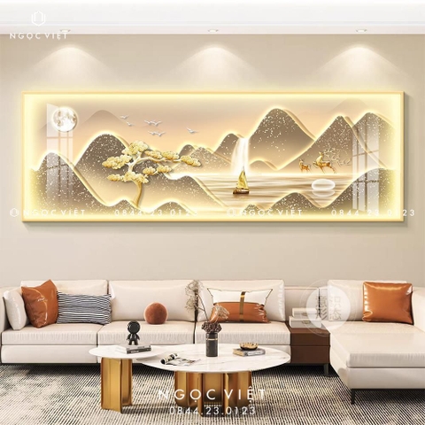Tranh Đèn LED Tráng Gương - Ngang | Tranh Ngọc Việt - BMT DakLak | Tranh Ngọc Việt - Xưởng Tranh Đẹp Buôn Ma Thuột (BMT) DakLak