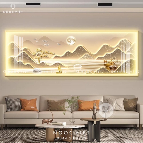 Tranh Đèn LED Tráng Gương - Ngang | Tranh Ngọc Việt - BMT DakLak | Tranh Ngọc Việt - Xưởng Tranh Đẹp Buôn Ma Thuột (BMT) DakLak