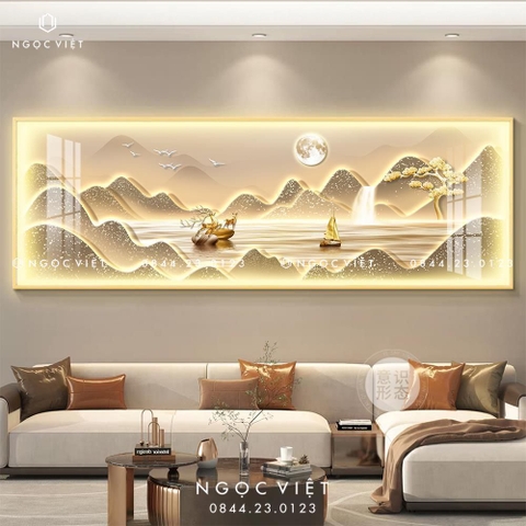 Tranh Đèn LED Tráng Gương - Ngang | Tranh Ngọc Việt - BMT DakLak | Tranh Ngọc Việt - Xưởng Tranh Đẹp Buôn Ma Thuột (BMT) DakLak