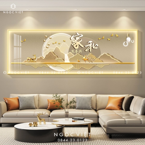 Tranh Đèn LED Tráng Gương - Ngang | Tranh Ngọc Việt - BMT DakLak | Tranh Ngọc Việt - Xưởng Tranh Đẹp Buôn Ma Thuột (BMT) DakLak