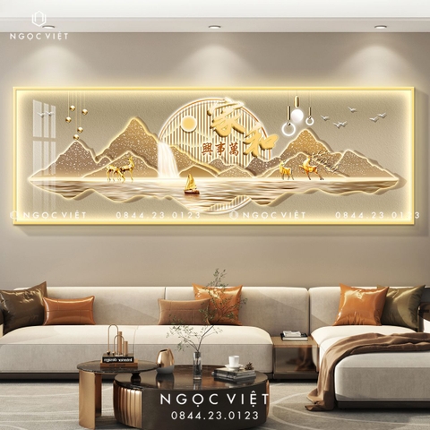 Tranh Đèn LED Tráng Gương - Ngang | Tranh Ngọc Việt - BMT DakLak | Tranh Ngọc Việt - Xưởng Tranh Đẹp Buôn Ma Thuột (BMT) DakLak