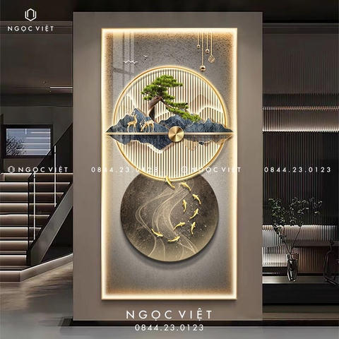 Tranh Đèn LED Tráng Gương - Dọc | Tranh Ngọc Việt - BMT DakLak | Tranh Ngọc Việt - Xưởng Tranh Đẹp Buôn Ma Thuột (BMT) DakLak
