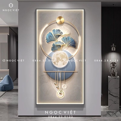 Tranh Đèn LED Tráng Gương - Dọc | Tranh Ngọc Việt - BMT DakLak | Tranh Ngọc Việt - Xưởng Tranh Đẹp Buôn Ma Thuột (BMT) DakLak